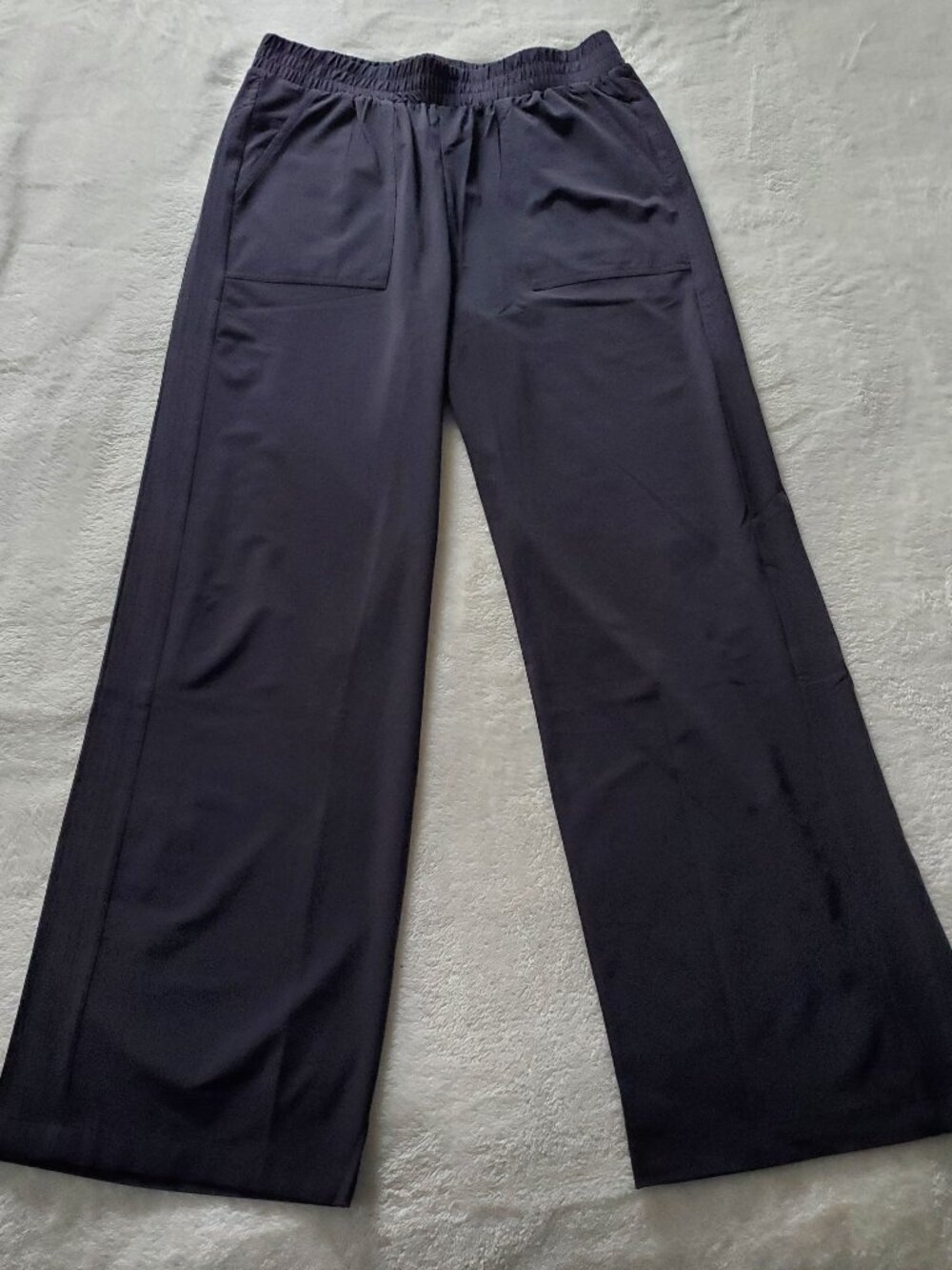 Soma Everstretch Relaxed Wide-Leg Pants Women’s Size Small Black